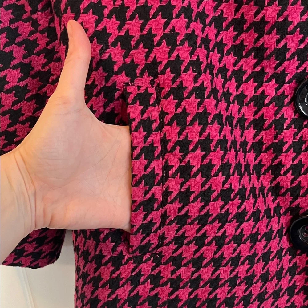 A‘gaci Pink and Black Croppe Jacket M - Picture 10 of 14
